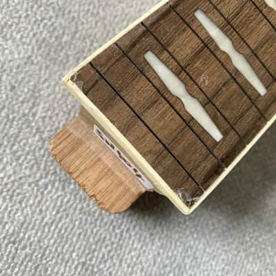 Mahogany Wood Set In Guitar Neck, Rosewood Fingerboard image 8