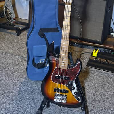 Flight Mini JB Bass – Sunburst – Roasted Maple – Excellent Condition image 1