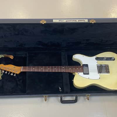 Fender Telecaster with Rosewood Fretboard 1966 - Olympic White image 1