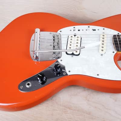 Fender Jag-Stang JT-95EX Kurt Cobain Designed MIJ 1995 Fiesta Red Original Version Fujigen Made in Japan w/ Bag image 4