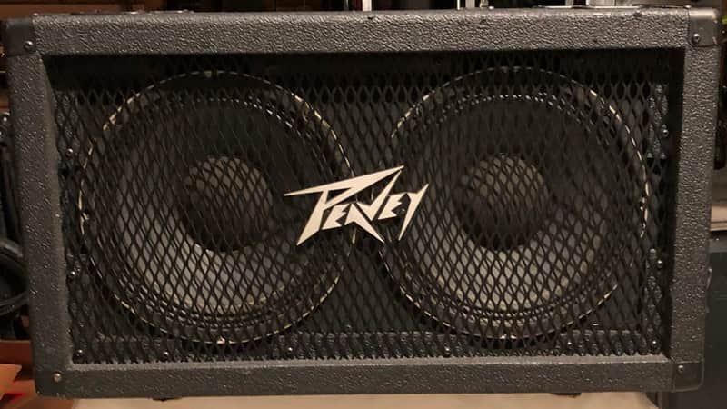 Peavey 212M Stereo Guitar Cabinet 1995-1997 Black image 1
