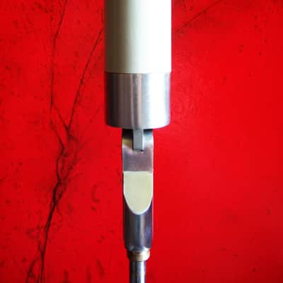 Vintage RARE 1960's Turner 44D / 466 dynamic microphone High Z Satin Chrome w cable 33D 22D 77A image 10
