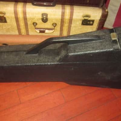 ~1983 Gibson Protector Case Black w/ Blue Interior image 3