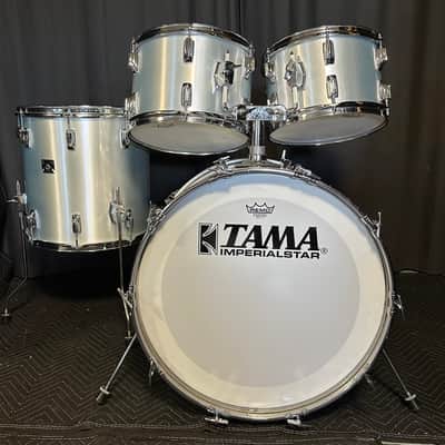 Vintage TAMA Imperialstar 4-Piece (Metallic White or Platina) imagen 2