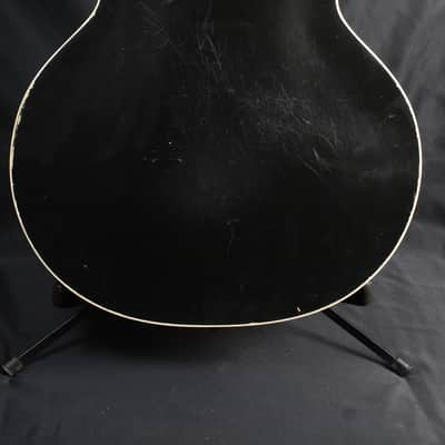 1960 Silvertone H1427 Espanada Black Hollowbody Electric Guitar Harmony H62 image 15