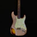Fender Custom Shop Limited Edition 59 Stratocaster - Super Heavy Relic Aged Dirty Shell Pink/Sunburst