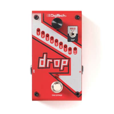 Digitech DROP Compact Polyphonic Drop Tune Pitch Shifter Pedal - Open Box image 1