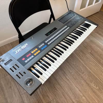 Roland JX-8P 61-Key Polyphonic Synthesizer 1984 - 1986 - Black
