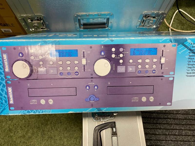 CD player twin by Soundlab G064GG Anti-shock image 1
