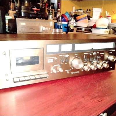 Panasonic  RA-6500 1978 Bronze look with wood body image 13