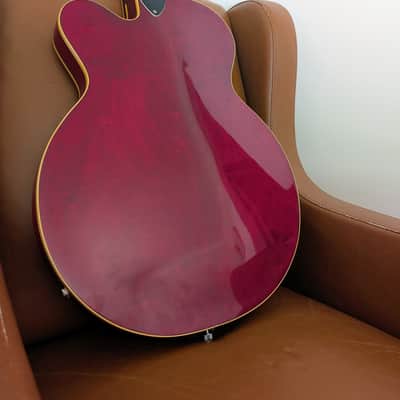 Gretsch Chet Atkins Tennessean 1973 - Deep Cherry Finish w/ OHSC & Full Ypsi Guitars Bench Setup image 11