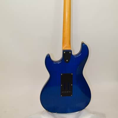 Vintage 1980's G&L F-100 Series II Electric Guitar, Transparent Blue w/ Case image 18