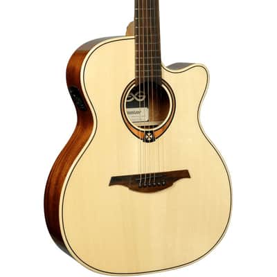 Lag Tramontane T88ACE | Auditorium Cutaway Acoustic-Electric Guitar, Natural. New with Full Warranty! image 1