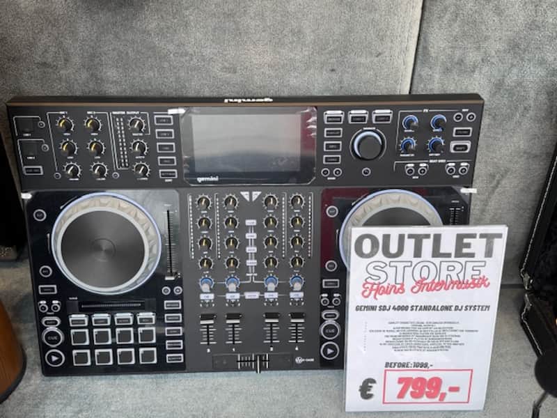 Gemini SDJ-4000 4-Kanal-Standalone-DJ-Controller image 1