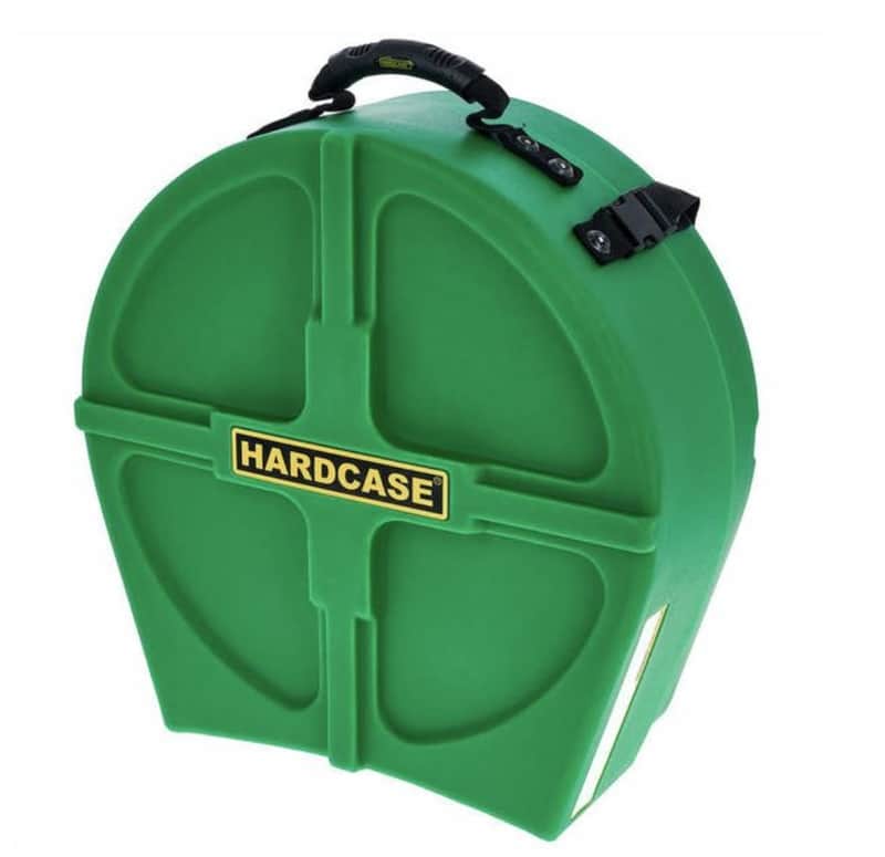 Hardcase 13" Snare Drum Case FULLY LINED HNL13SDG Dark Green image 1