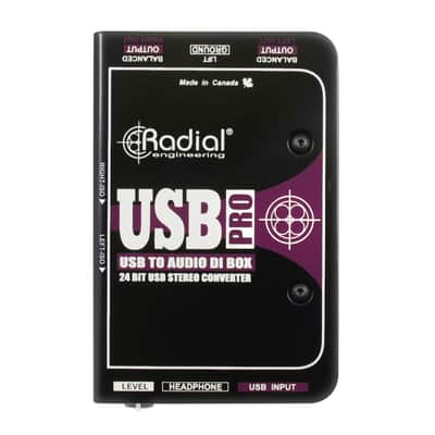 Radial Engineering USB-Pro Stereo USB Laptop DI Direct Box [DEMO] image 1