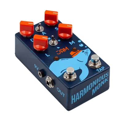 JAM Pedals Harmonious Monk Mk.2 Tremolo Effect Pedal image 2