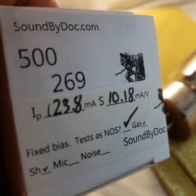 Tung-Sol 6550 Beam Power Pentode tNOS AT1000 TESTED Vacuum Tube RARE early smooth plate no-hole 3 getters premium 1961 image 2
