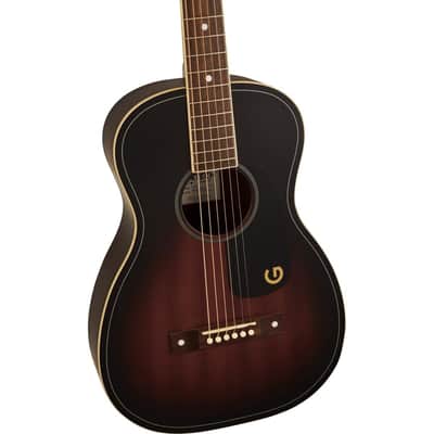 Gretsch Jim Dandy Parlor Acoustic Guitar - Deep Cherry Burst image 4