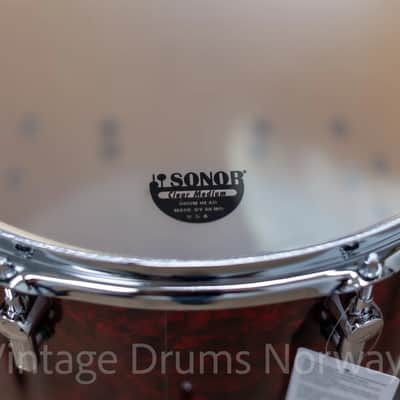 Sonor Momentum Maple Red Pearl 5pc Shell Pack – Made in Germany – New image 18