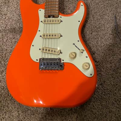 Schecter Nick Johnston Traditional with Roasted Maple Fretboard 2020 - Present - Atomic Orange image 2