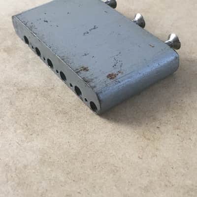 Vintage Fender Lefty Tremolo Fender Strat Block Natural Heavy Relic 56mm 2 3/16” image 9