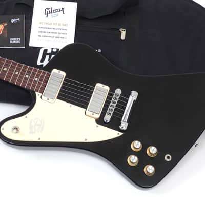 2012 Gibson Firebird 70s Tribute Left Handed - Black Satin Finish - Rare Lefty with Paperwork image 17