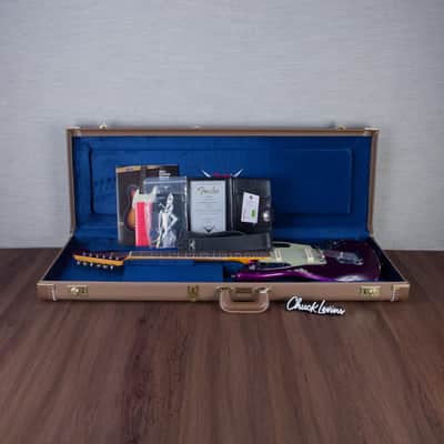 Fender Custom Shop 1965 Jaguar Electric Guitar Heavy Relic - Faded Purple Metallic - #R141588 image 10