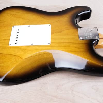 Fender Limited Edition 40th Anniversary 1954 Reissue Stratocaster with Maple Fretboard 1994 Brown Sunburst USA American Vintage AVRI w/ OHSC image 12