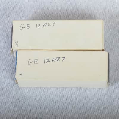 GE 12AX7 Pair - Tested - USA image 10