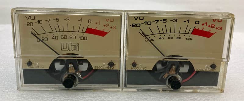 NOS Urei LA-3 LA-4 ? Modutec VU Meter super rare 930031 8 pair !0 or 930034 890 image 1
