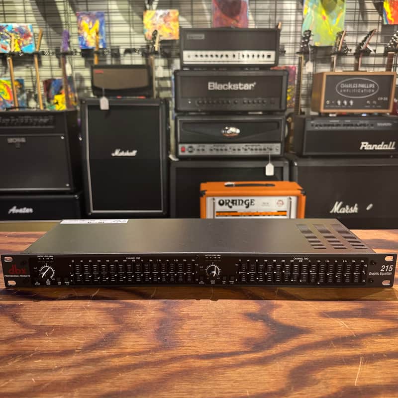 dbx 215 2-Channel Graphic Equalizer