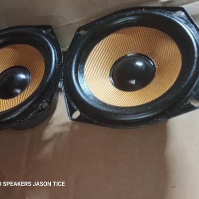 5.25" SPEAKER WOOFER  PAIR KEVLAR CONES 4 OHM 50 WATT image 3