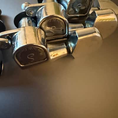 Schaller M6 3L 3R, 3+3 tuners [Made in W.Germany] 1970s-1980s - Chrome image 3