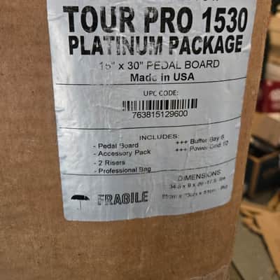 Friedman Tour Pro 1530 Platinum Pack Tour Ready with Rjm Midi Amp Gizmo for Evh 100w and Mesa Amps! Make an Offer! image 1