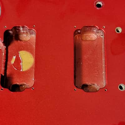 Hot Red Metalflake 2007 Ibanez RG120 Guitar Body! image 3
