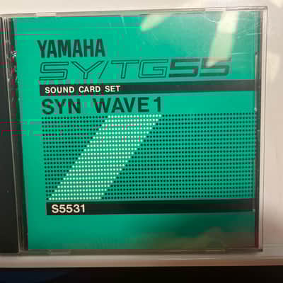 SYN WAVE 1 - yamaha tg55 sy55 data card rom set