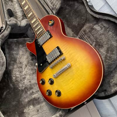 LEFTY Left Handed Gibson USA Les Paul Standard 60s Guitar Iced Tea, ThroBak pick ups, Callaham ABR bridge image 7