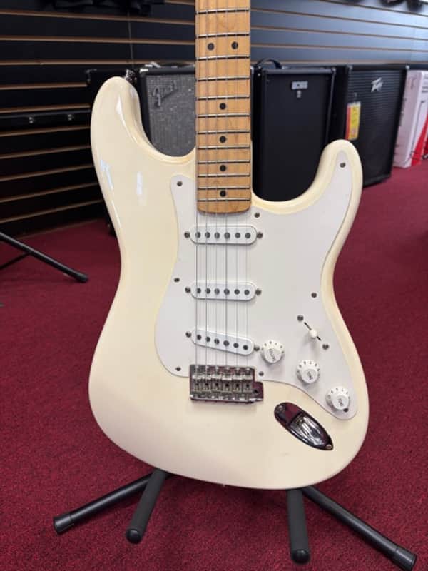 Fender Jimmie Vaughan Tex-Mex Signature Stratocaster 1996 - Present - Olympic White