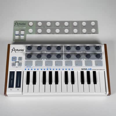 Arturia Minilab Universal MIDI Controller Keyboard White 25 Key image 3