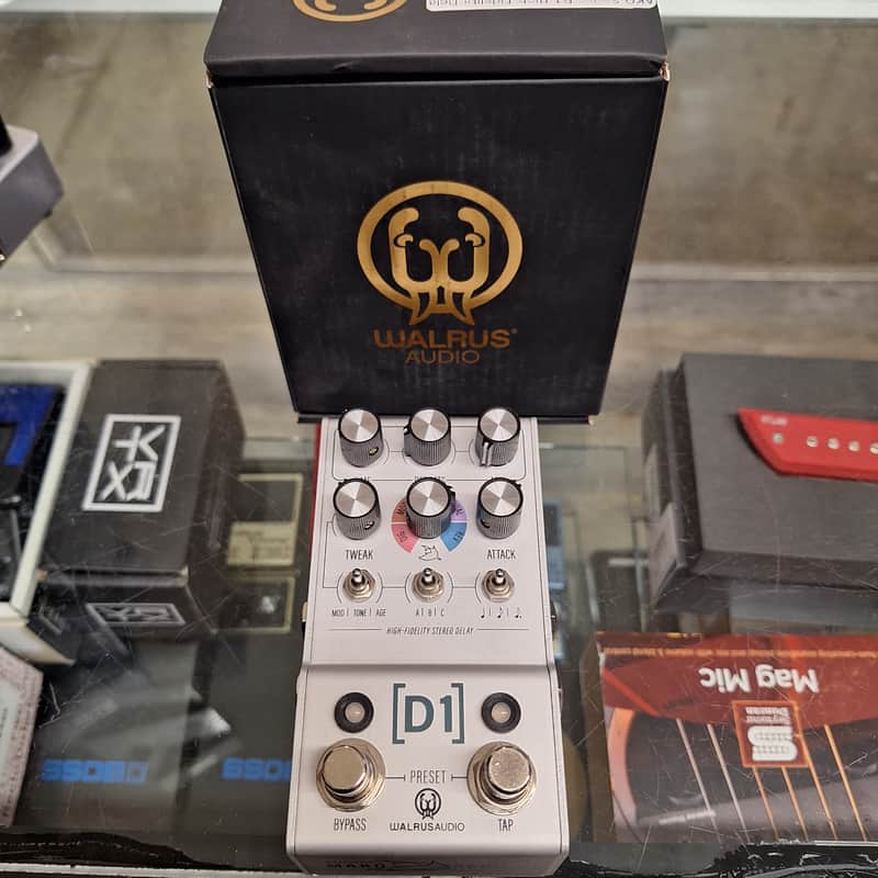 Walrus Audio Mako D1 High-Fidelity Stereo Delay V2 | Reverb