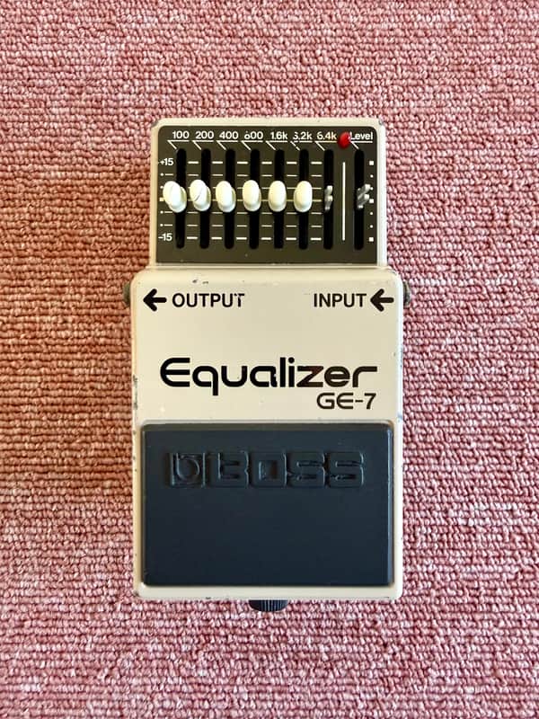 Boss GE-7 Equalizer (Black Label) 1990 - Grey image 1