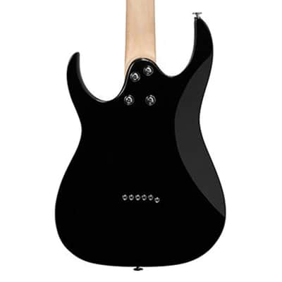 Used Ibanez GRGM21BKN GIO RG miKro Electric Guitar - Black Night image 7