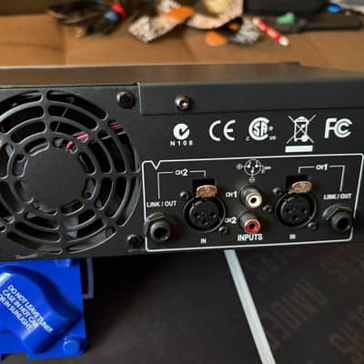 Crown XLS 1500 2-Channel High Density Power Amplifier 2010s - Silver image 5