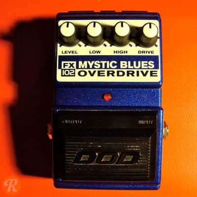 ギター DOD FX MYSTIC BLUES 102 OVERDRIVE DOD FX102 Mystic Blues Overdrive | Reverb