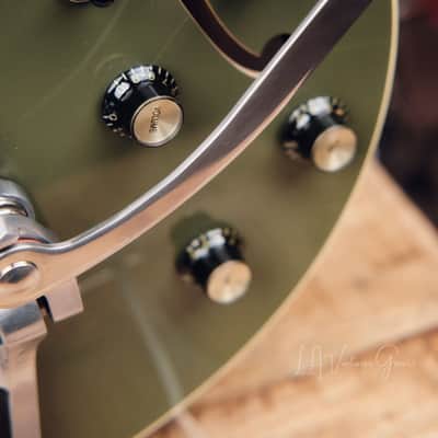 Collings I-30 LC Electric Guitar in Aged Olive Drab Green image 6