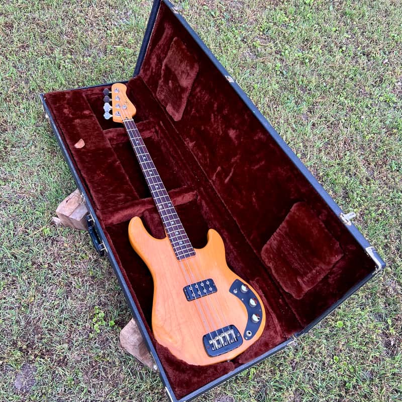 Vintage G&L L•1000 Bass 1982 - Natural W/OHSC image 1