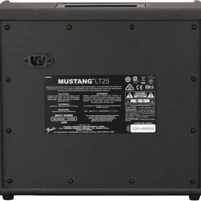 Fender Mustang LT25 25w 1x8 Guitar Combo Amp image 2