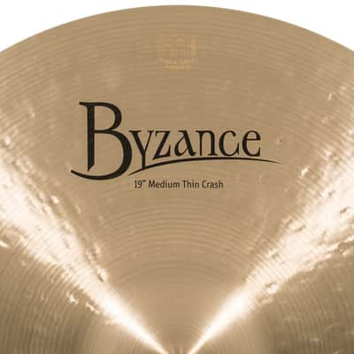 Meinl Byzance Traditional Medium Thin Crash Cymbal 19 image 4