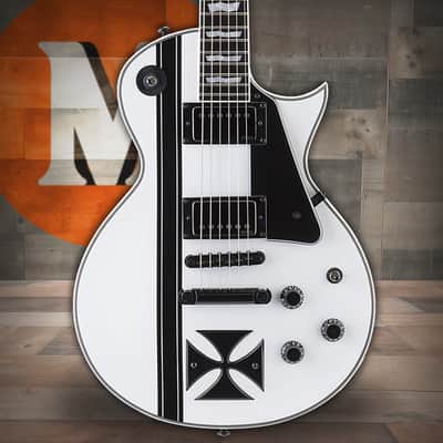 ESP LTD James Hetfield Iron Cross - Snow White (LIRONCROSSSW) image 1